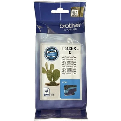 B436XLC - Brother LC436XL Cyan Ink Cart