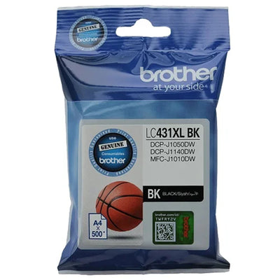 B431XLB - Brother LC431XLBK Black HY Ink