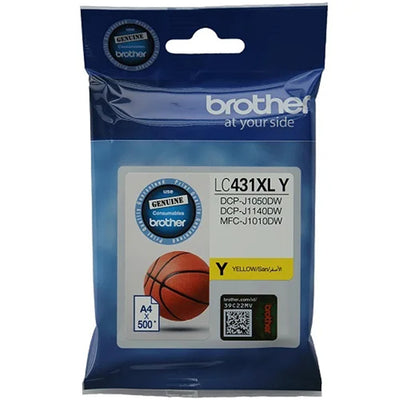 B431XLY - Brother LC431XLY Yel HY Ink