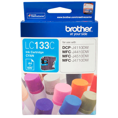 Brother LC133 Cyan Ink Cart