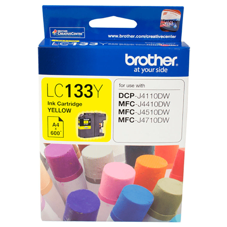 Brother LC133 Yellow Ink Cart
