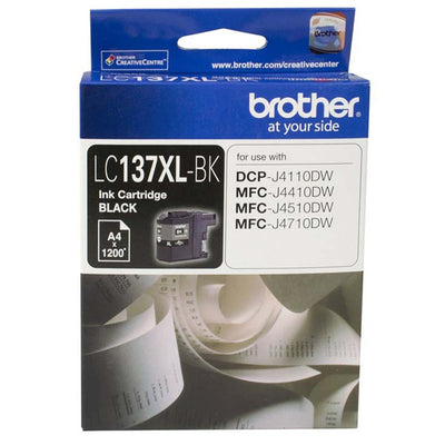 Brother LC137XL Black Ink Cart