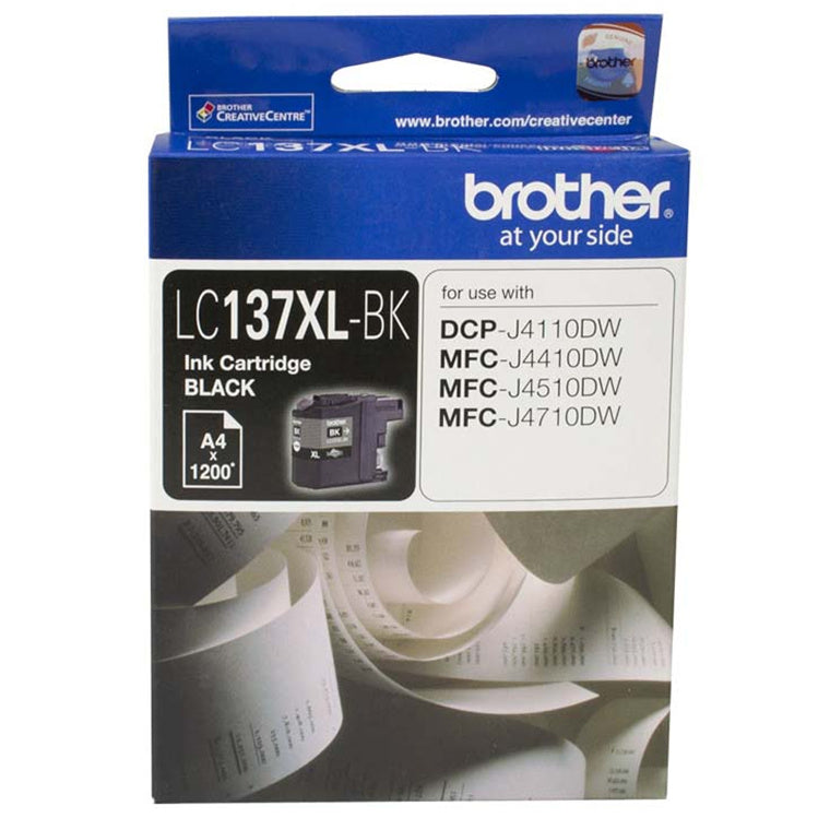 Brother LC137XL Black Ink Cart