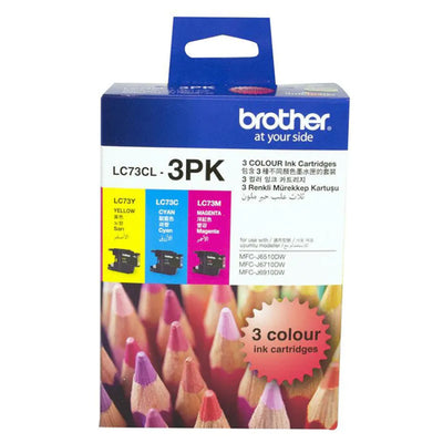 Brother LC73 CMY Colour Pack