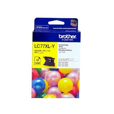 Brother LC77XL Yellow Ink Cart