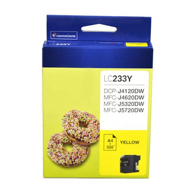 B233Y - Brother LC233 Yellow Ink Cart