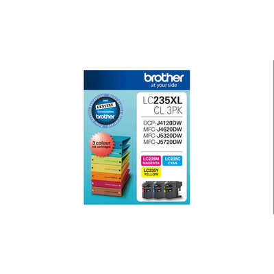 B235XLCMY - Brother LC235XL CMY Colour Pck
