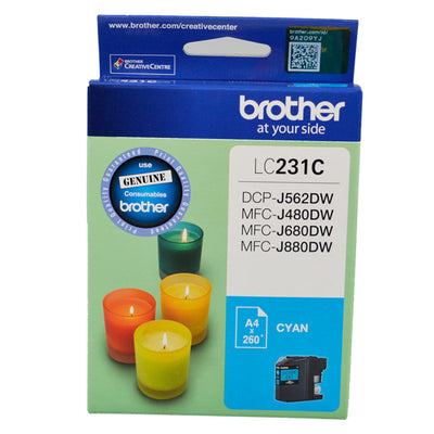B231C - Brother LC231 Cyan Ink Cart