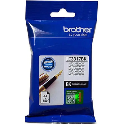 Brother LC3317BK - LC3317BK BLACK 550 PAGES