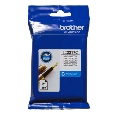 LC3317C - Brother LC3317 Cyan Ink Cart
