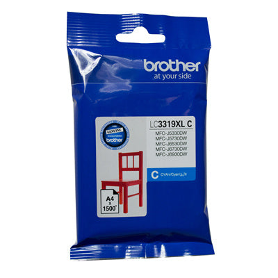 B3319XLC - Brother LC3319XL Cyan Ink Cart