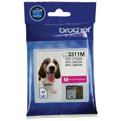 LC3311M - Brother LC3311M Magenta Ink