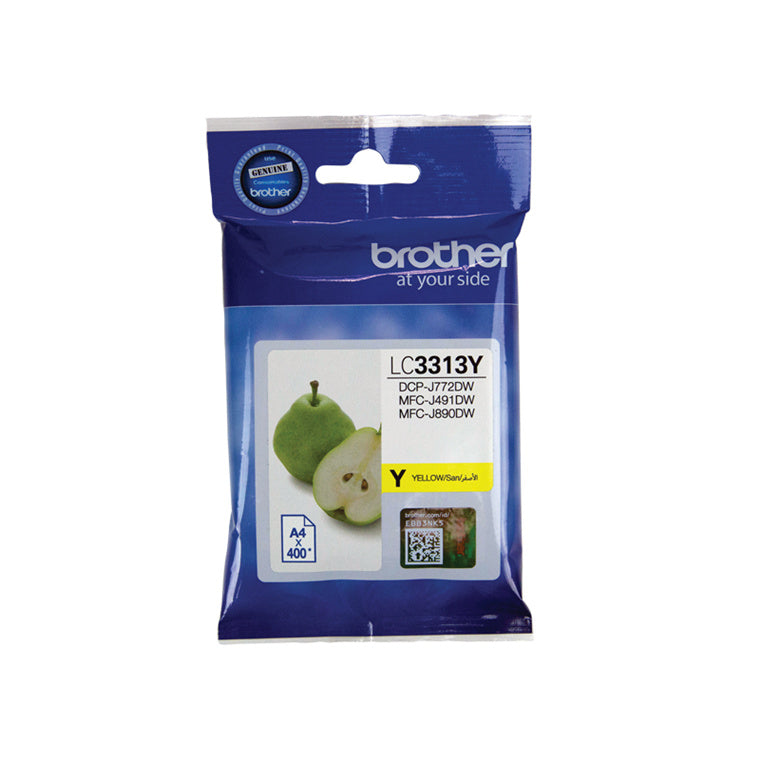 Brother LC3313Y Yellow Ink