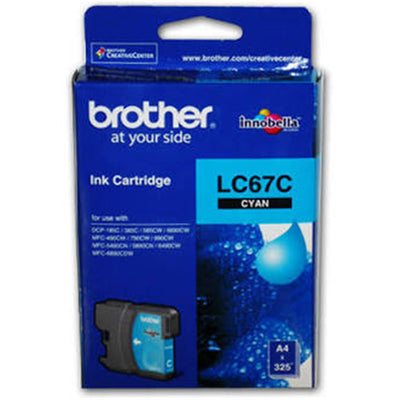 B67C - Brother LC67 Cyan Ink Cart