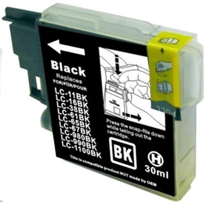 Kompatibel für Brother ZBRLC67BK - LC67BK / LC38BK Kompatible schwarze Patrone für Brother