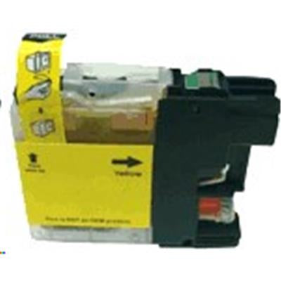 Compatible for Brother ZBRLC133Y - LC133Y Compatible Yellow Cartridge for Brother
