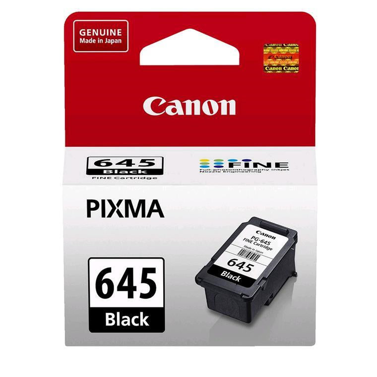 Canon PG645OCN - PG645 FINE BLACK INK CARTRIDGE STD