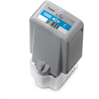 Canon PFI1000 Cyan Ink Cart