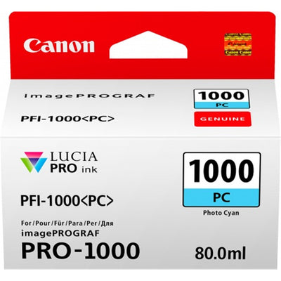 Canon PFI1000PC Ph Cyan Ink
