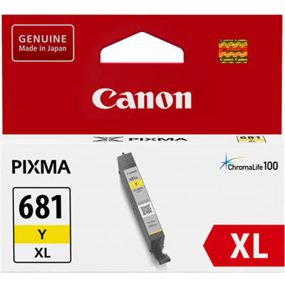 Canon CLI681XL Yellow Ink Cart