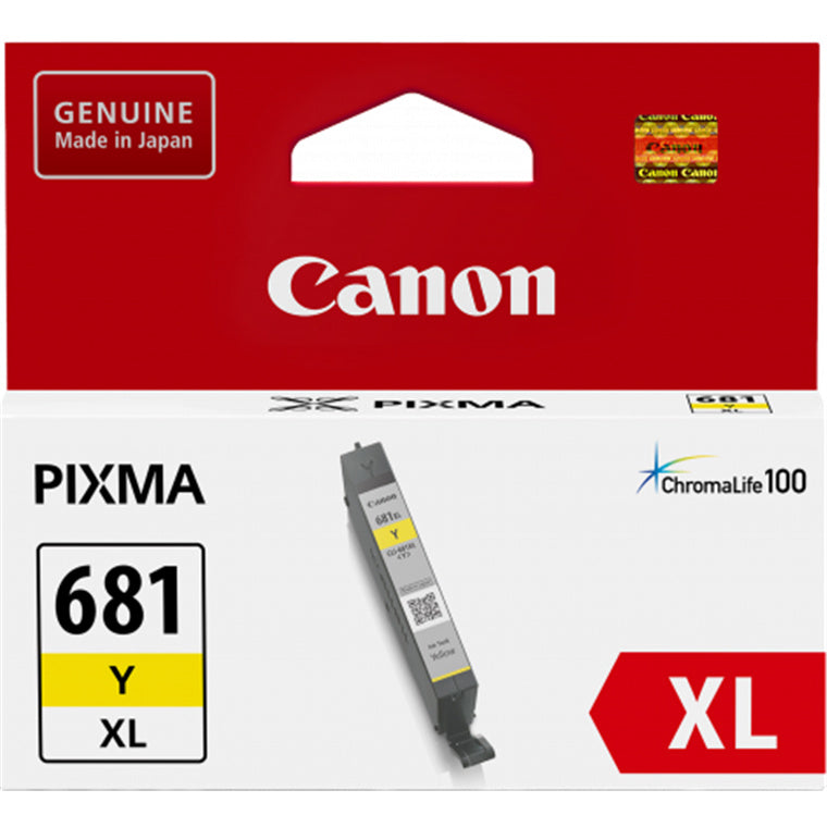 Canon CLI681XL Yellow Ink Cart