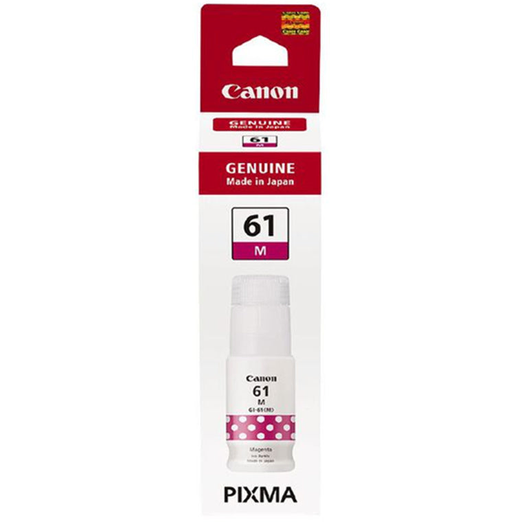 Canon GI61M PIXMA MegaTank Ink Bottle Magenta