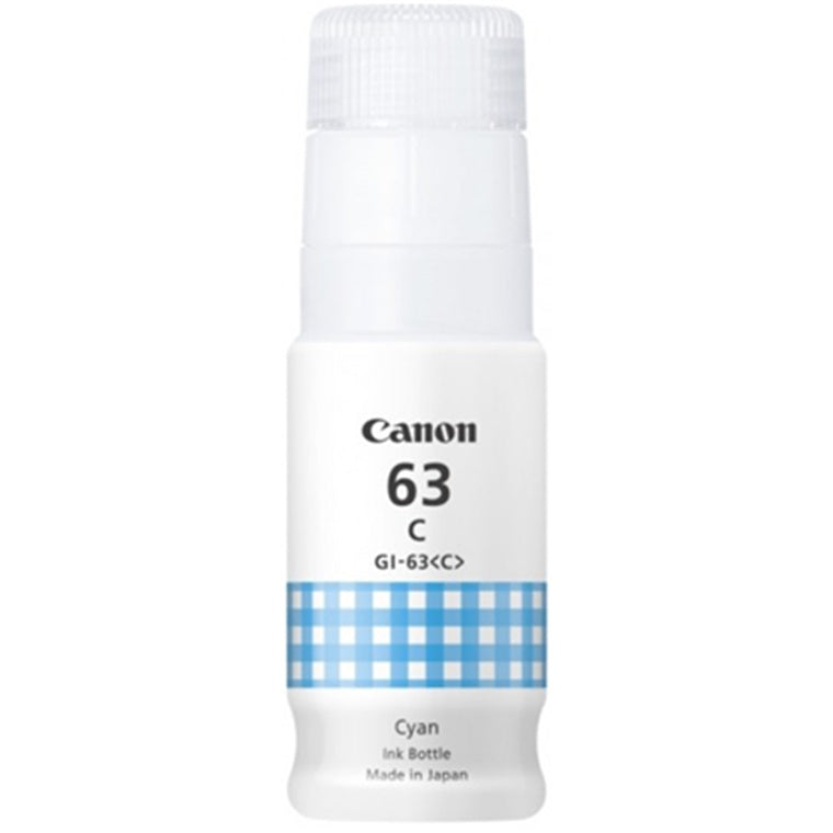 Canon GI63C Cyan MegaTank Ink Bottle