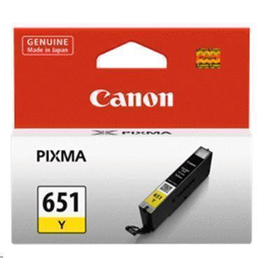Canon CLI651Y Yellow Ink Cartridge