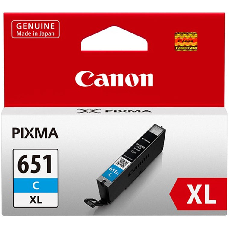 Canon CLI651XLC Cyan High Yield Ink Cartridge