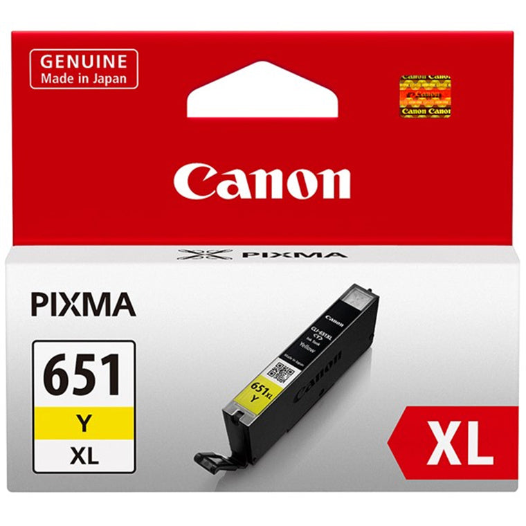 Canon CLI651XLY Yellow High Yield Ink Cartridge