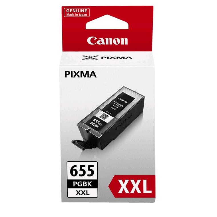 Canon PGI655XXLBK Black Extra High Yield Ink Cartridge