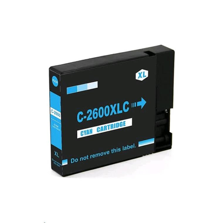 Kompatibel für Canon ZCAPGI2600XLC – PGI2600XL Kompatible Canon Cyan-Tintenpatrone mit hoher Kapazität