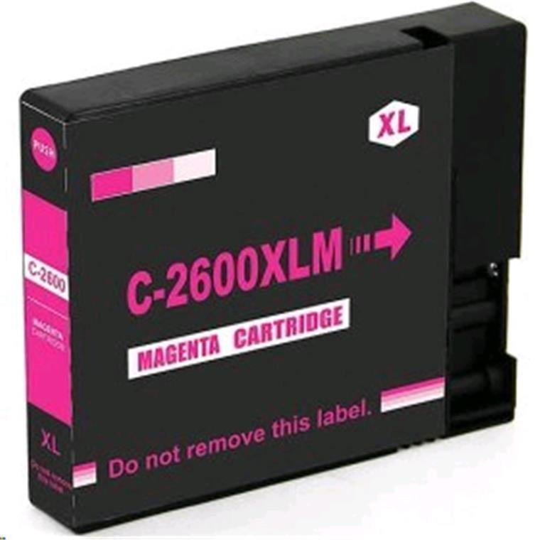 Kompatibel für Canon ZCAPGI2600XLM – PGI2600XL Kompatible Canon Magenta-Tintenpatrone mit hoher Kapazität