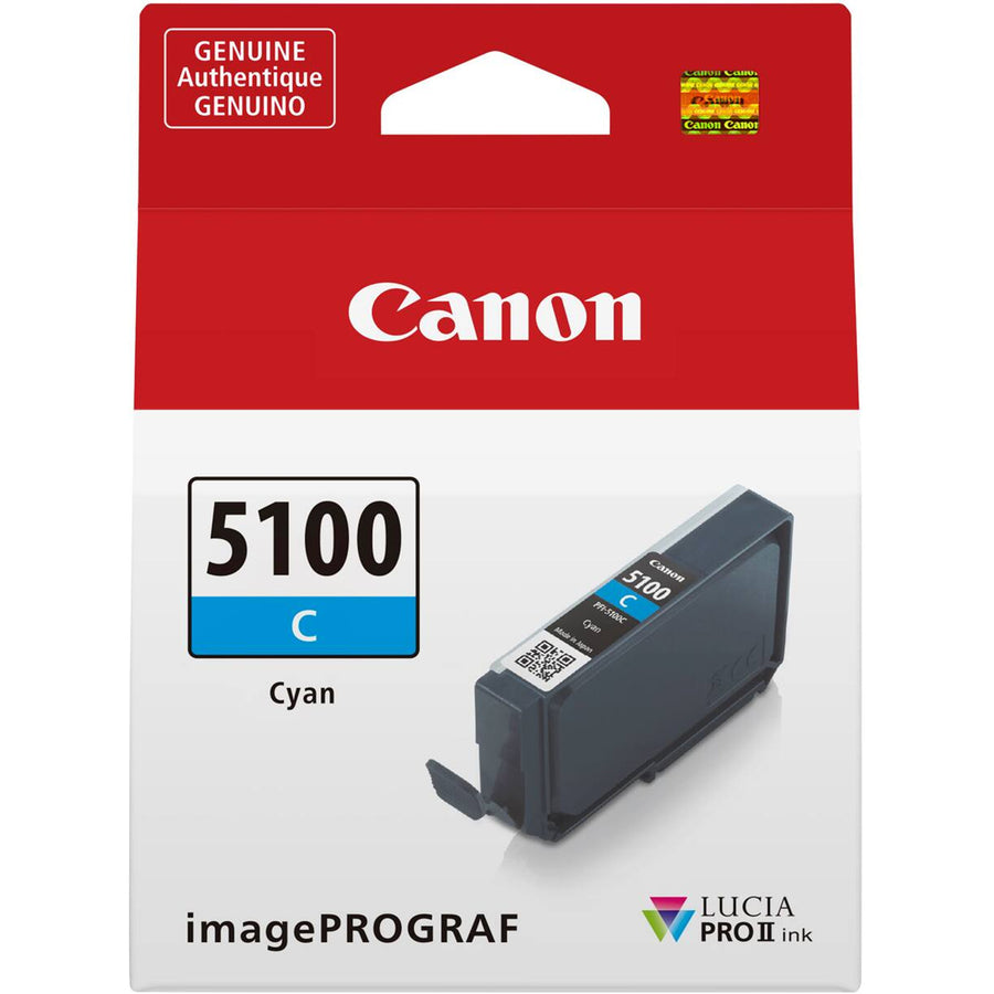 Canon PFI5100 Cyan Ink Cart