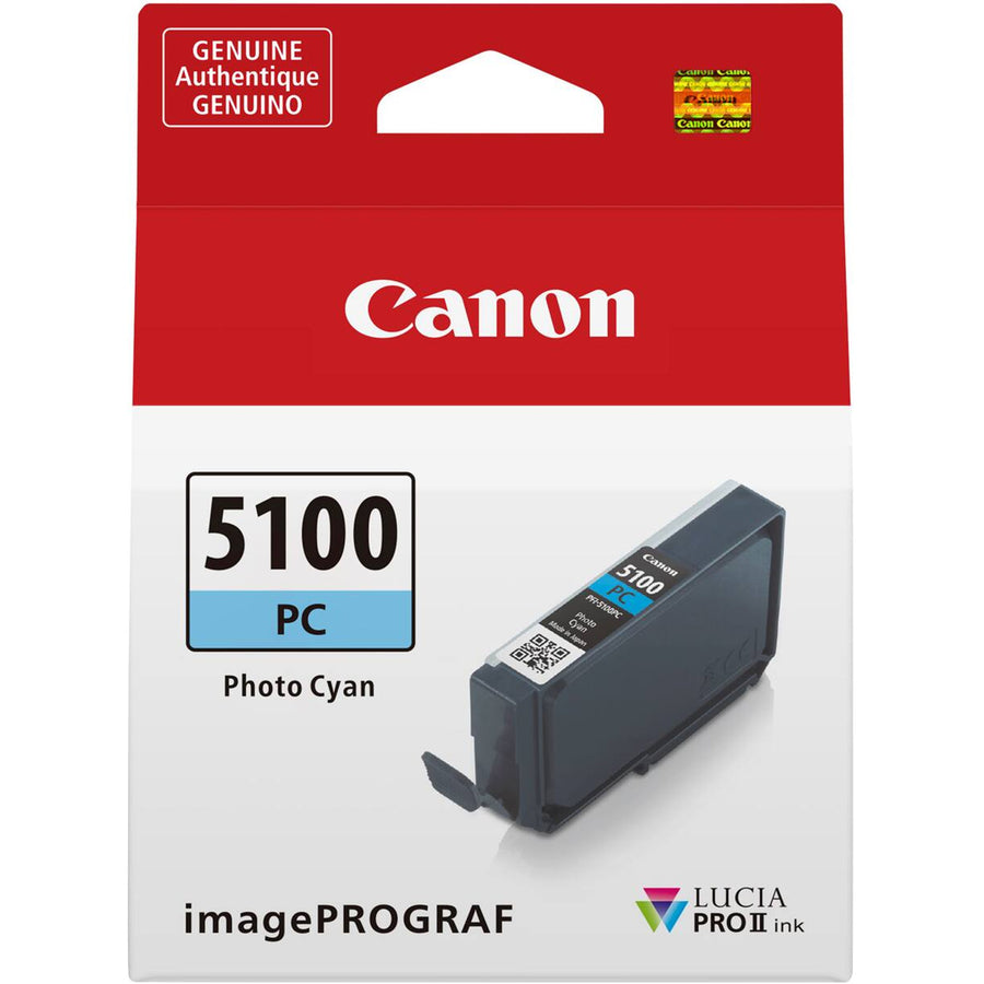 Canon PFI5100 Ph Cyan Ink Cart