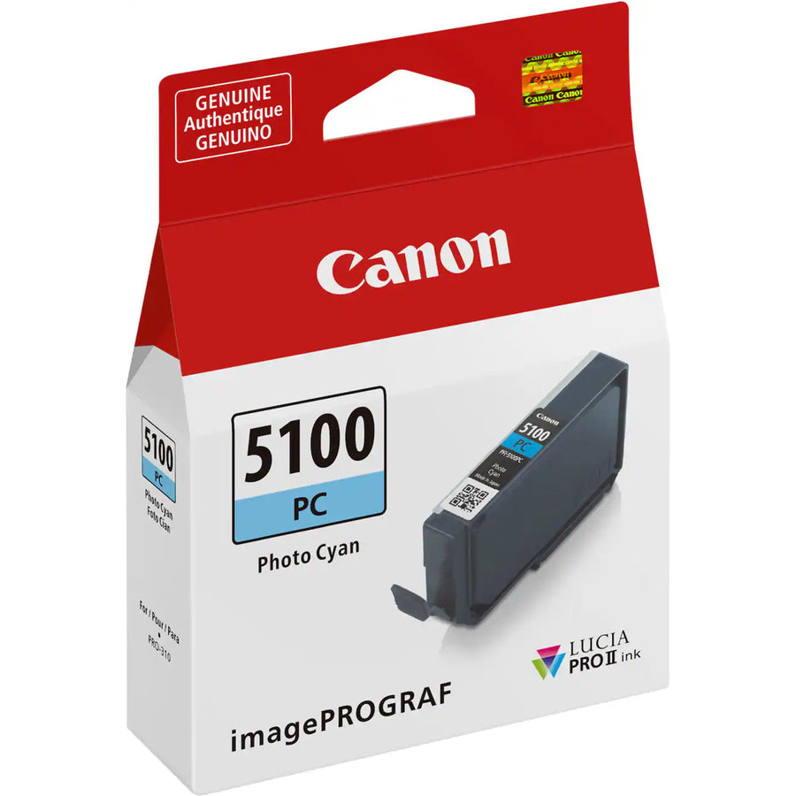 Canon PFI5100 Ph Cyan Ink Cart