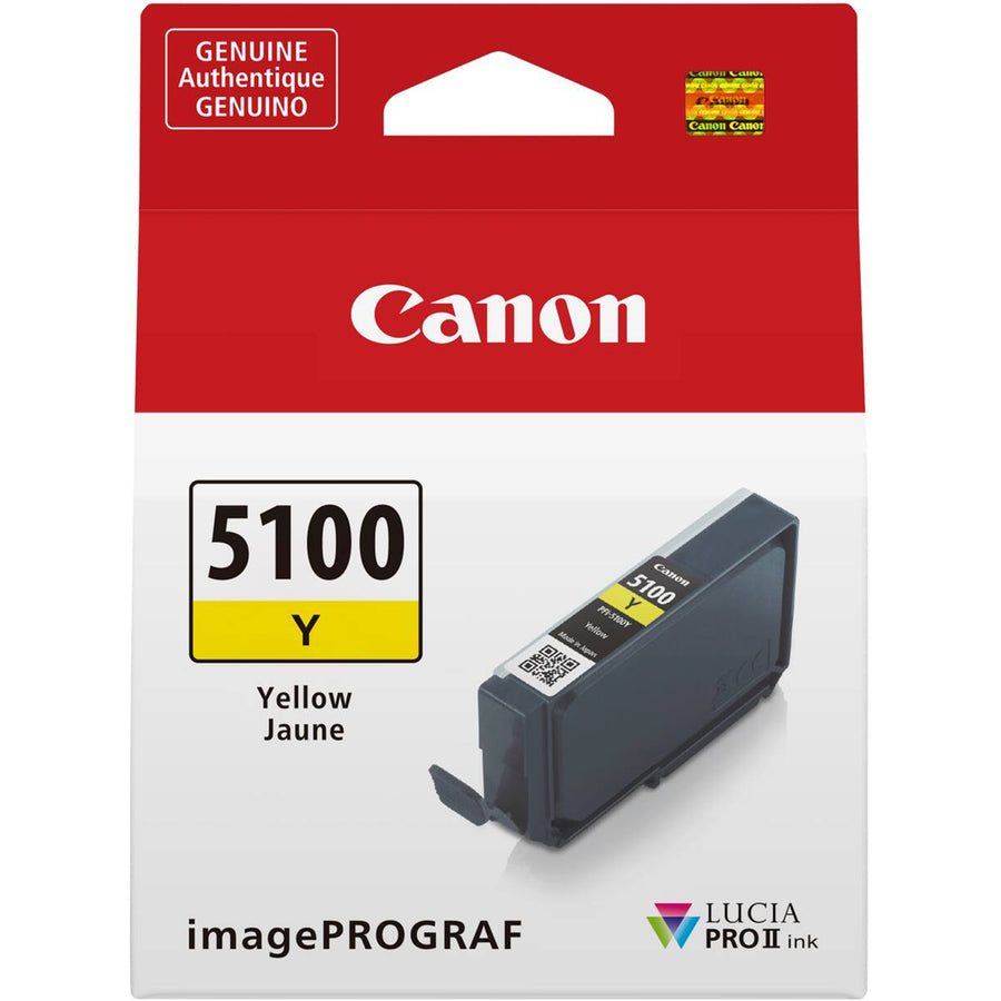 Canon PFI5100 Yellow Ink Cart