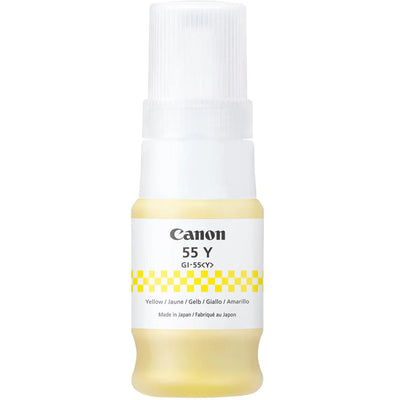 Canon GI-55Y GI-55 Ink Bottle - Yellow for Maxify Megatank