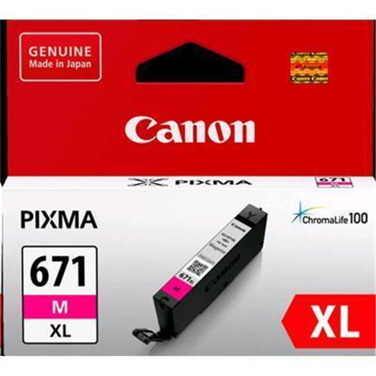 Canon CLI671XLM Magenta High Yield Ink Cartridge