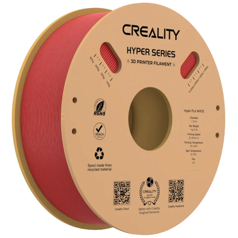 Creality Hyper PLA  Filament for High Speed 3D Printer - Red