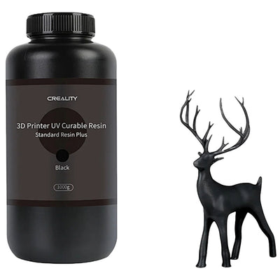Creality   Standard Rigid LCD UV Resin with Plastic Bottle - Black
