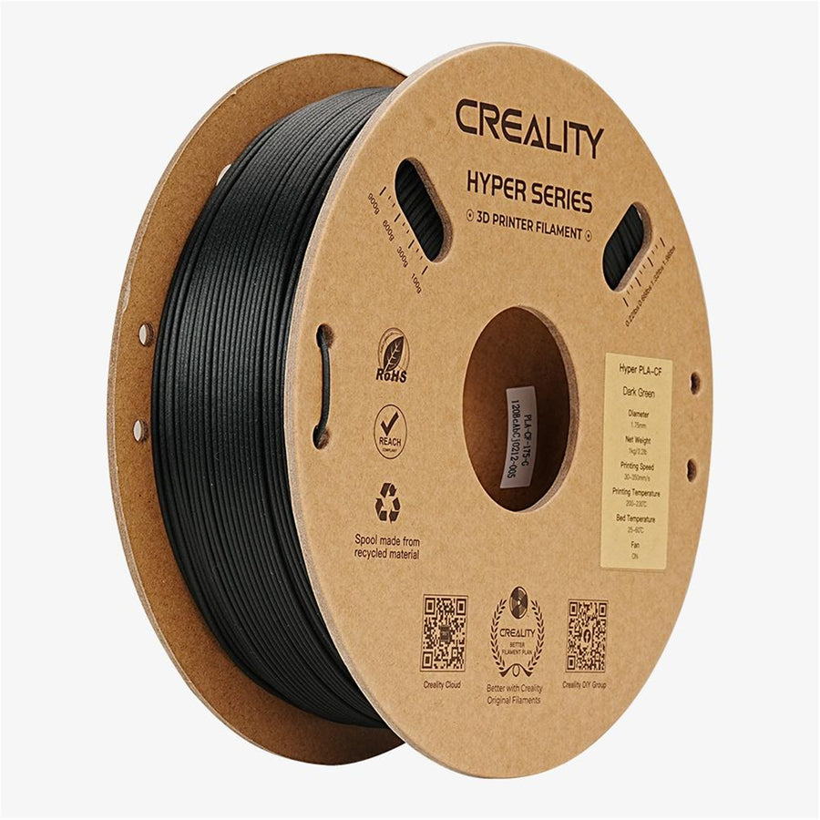 Creality Hyper PLA-CF Carbon Fiber Filament for Creality K1C / K1 Max - Dark Green