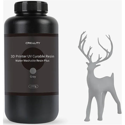 Creality   Water Washable LCD UV Resin with Plastic Bottle - Grey