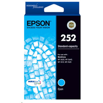 Epson 252 Cyan Ink Cartridge