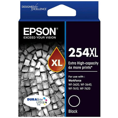 Epson 254 EHY Black Ink Cart