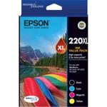 E220XLVP - Epson 220 4 HY Ink Value Pack