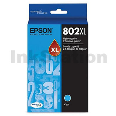 Epson 802 Cyan XL Ink Cart