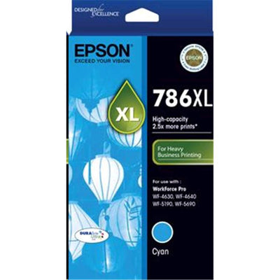 Epson 786XL Cyan Ink Cart