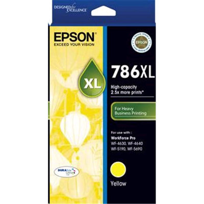 Epson 786XL Yellow Ink Cart