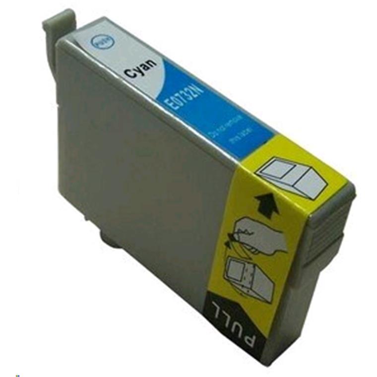 Compatible for Epson ZEP73290 - 73N Compatible Cyan Cartridge for Epson  (T0732)
